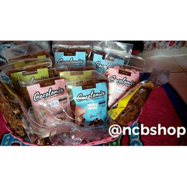

Cocolomix/coklat/coklat lumer/rice crispy/marshmellow