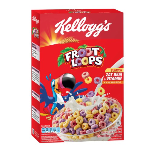 

Kelloggs Froot Loops Cereal 160 gr