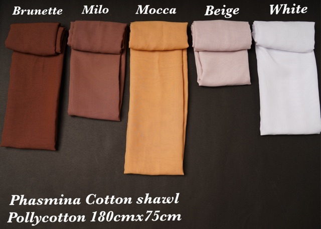 Bella Pashmina Pollycotton