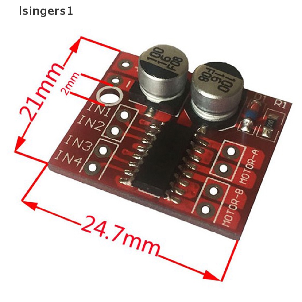 (lsingers1) Beyond L298N Modul Driver Motor DC Dual Channel PWM