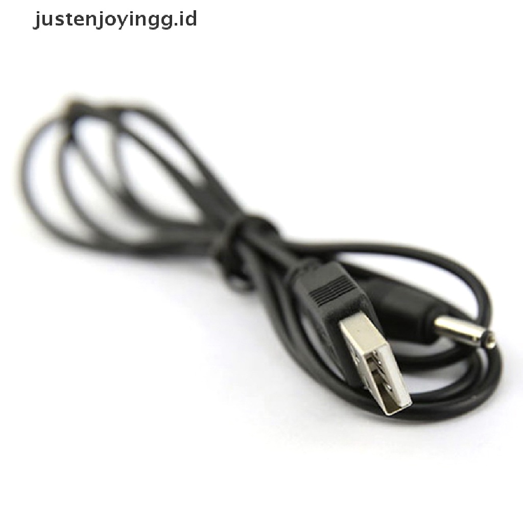 // justenjoyingg.id // USB Port to 2.5 3.5 4.0 5.5mm 5V DC Barrel Jack Power Cable Cord Connector Black ~
