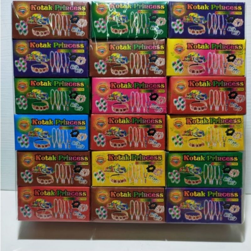 

Kotak Princess Accesoriss isi 36 Pcs