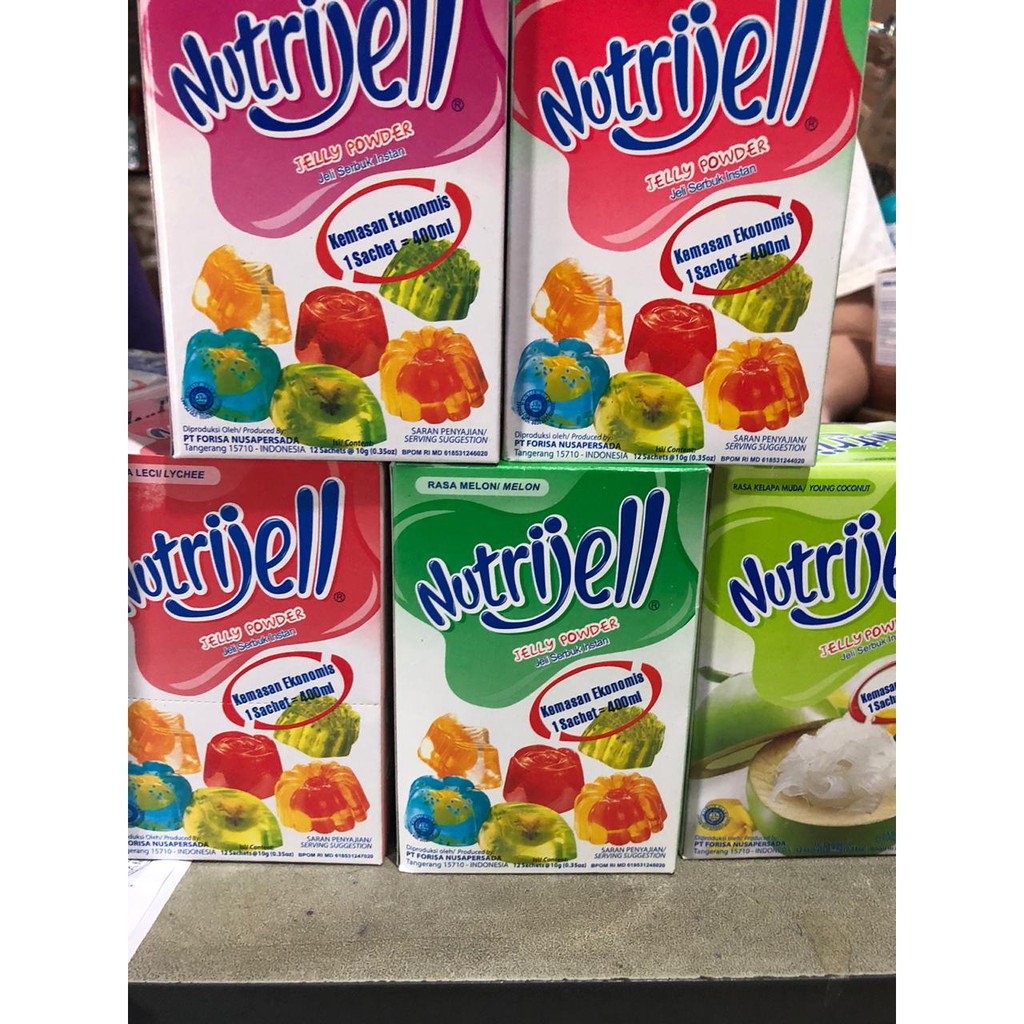 

Nutrijell Jelly Powder Aneka Rasa 10gr