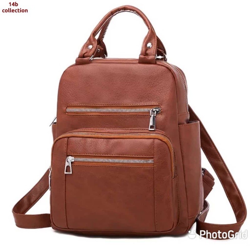 TERBARU ransel wanita kulit backpack wanita yunyang tas ransel multifungsi simple elegant di jinjing