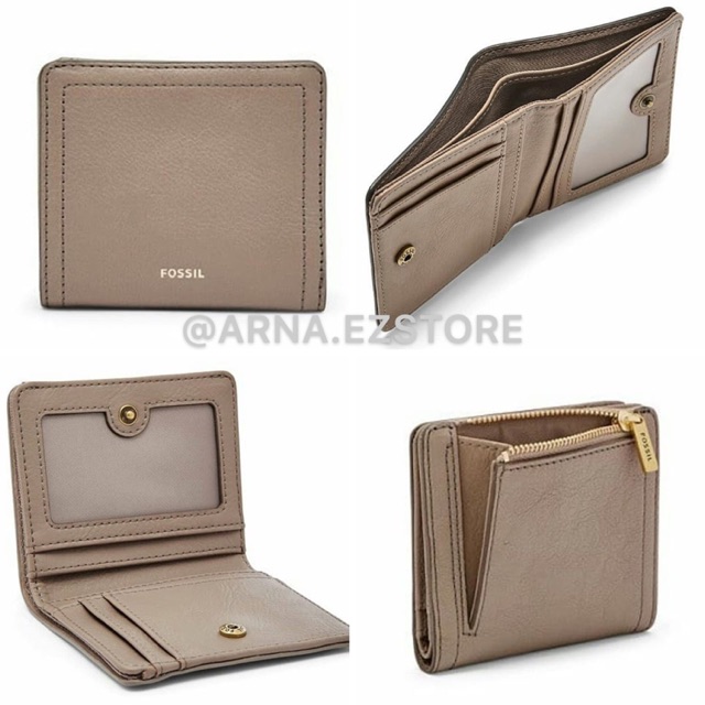 Dompet FOSSIL Logan Bifold Taupe ORIGINAL Shopee Indonesia