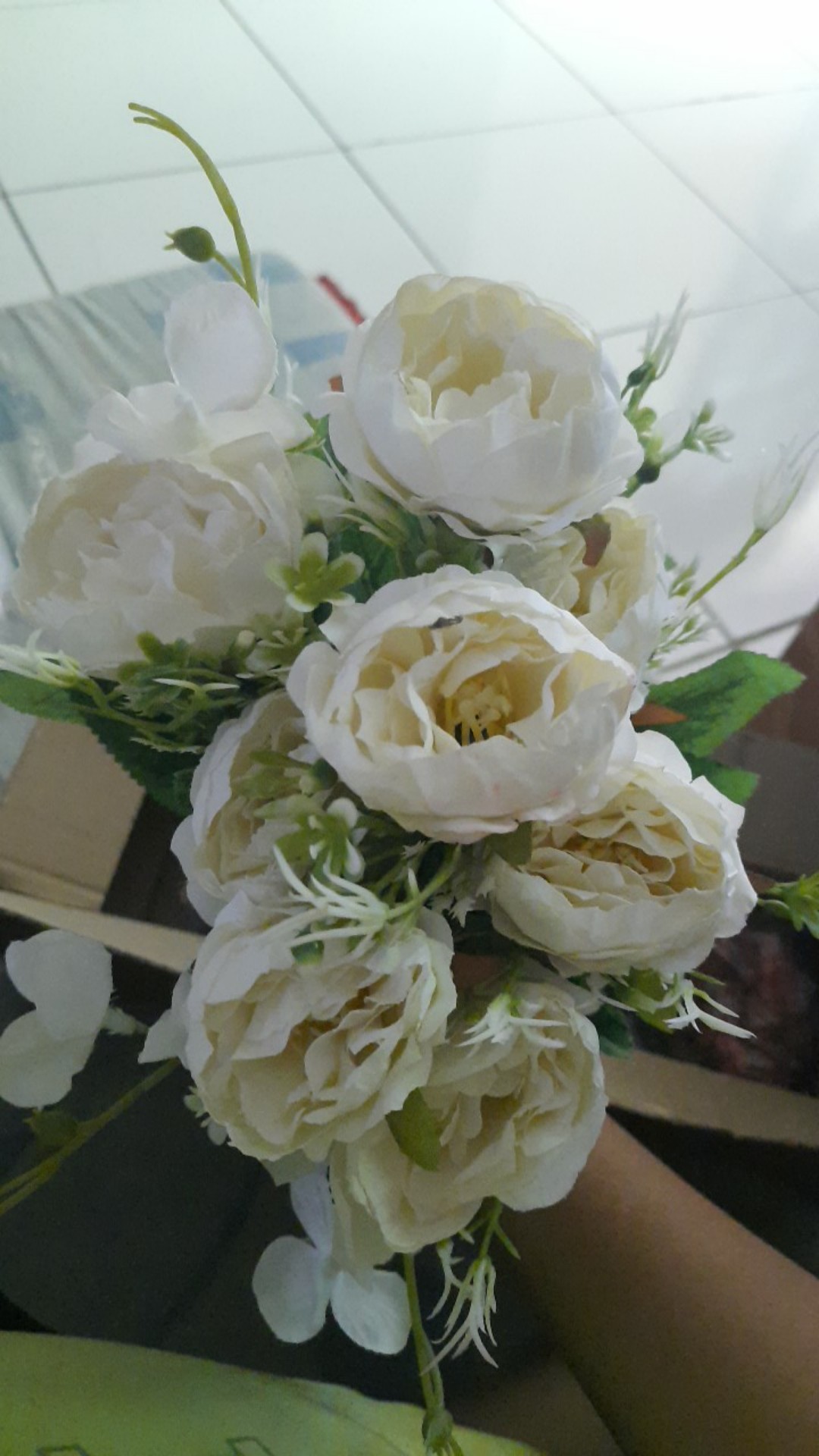 Bunga Peoni Rustic Mini /  Small Rustic Peony Bunch (b20004)