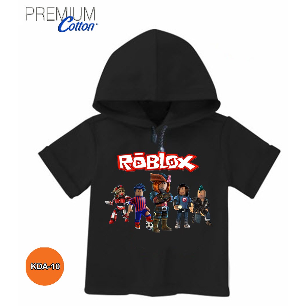 Baju Hoodie Anak Baju Roblox Squad 2 Premium Katun