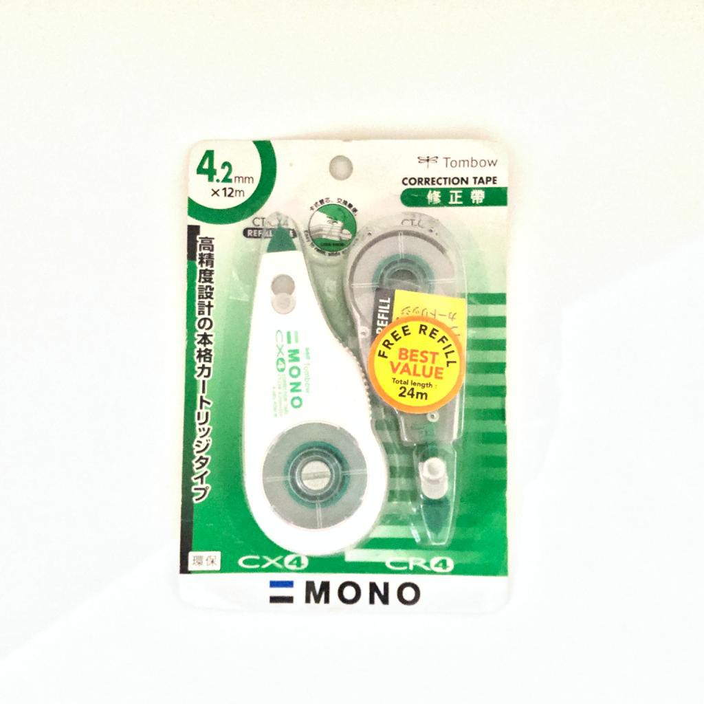 

TOMBOW CORR TAPE 4.2 X 10M GREEN