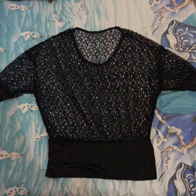 Outer brukat hitam