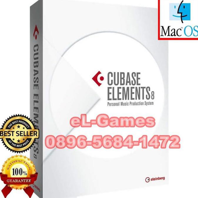 Cubase Elements 8 MAC OS X PC Full DVD Software TERBAIK