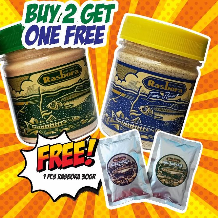 TNR.25Au22ᵀ ▪ Umpan RASBORA fishy series+ (amis) dan Rasbora  wangi kemasan baru 90gr
