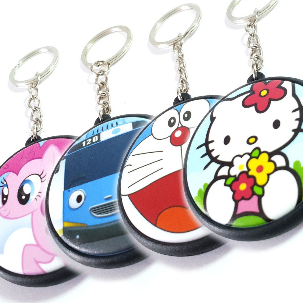 Gantungan Kunci Karakter Spiderman, Hello Kitty, Little Pony, Doraemon dll (GANCI)