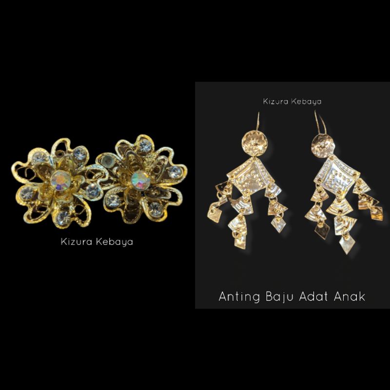 Anting/Giwang Jepit Anak/Anting Adat Anak