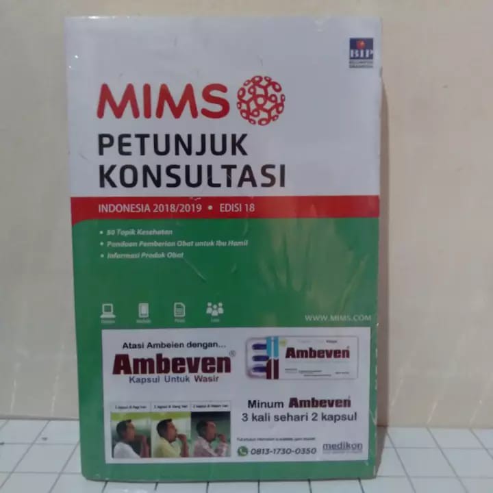 MIMS PETUNJUK KONSULTASI INDONESIA 2018/2019