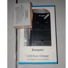 Batre camera canon 700d ori ples carger