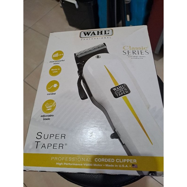 WAHL SUPER TOPER COMOLETE ORIGINAL100% ALAT CUKUR PRELOVED