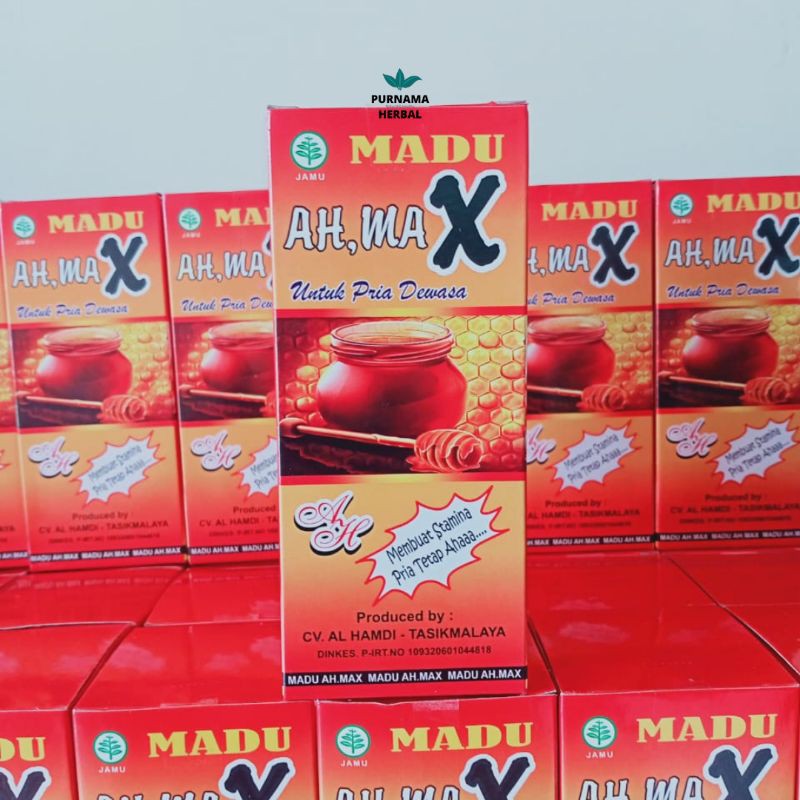 MADU AH MAX / MADU AHMAX STAMINA PRIA ORIGINAL