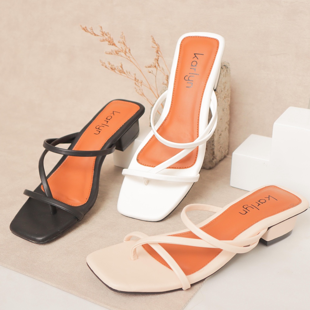 Karlyn Kyara Sandal Heels Wanita 3cm