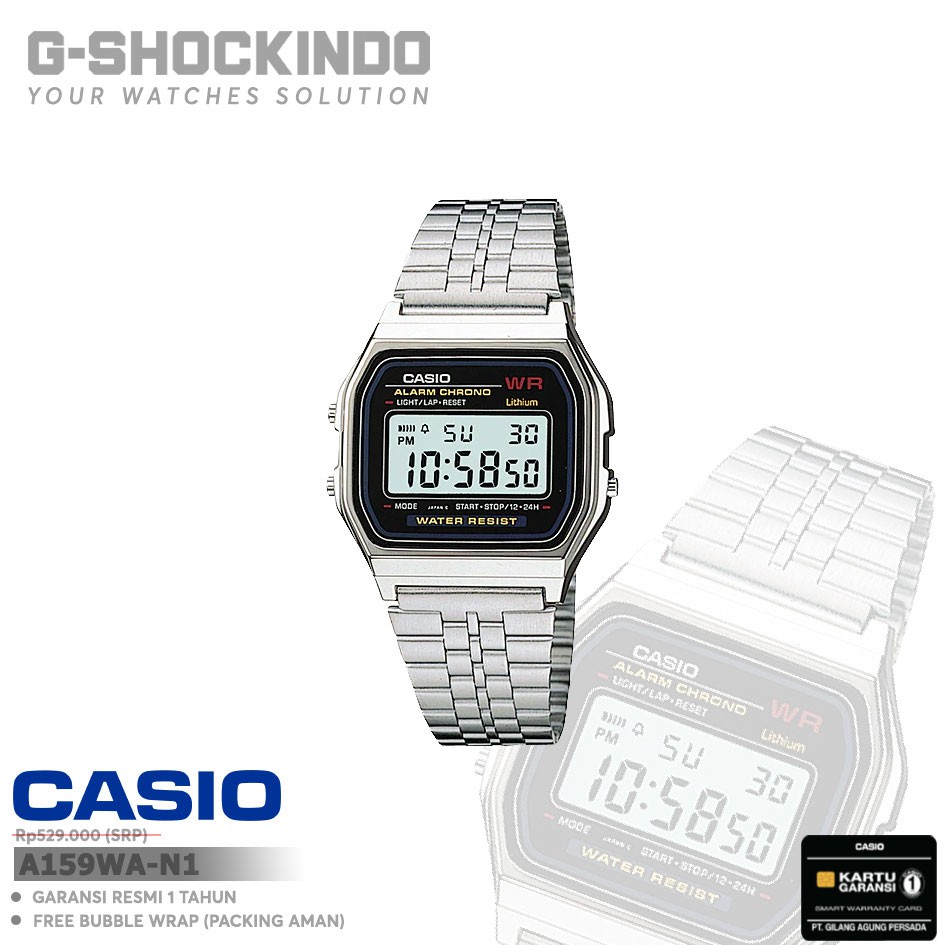 Casio General A159WA-N1 / A159WA-N1DF Original