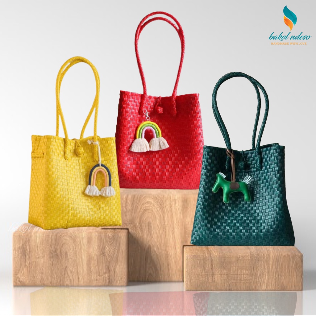 Tas Anyaman Jali Wanita Style Premium Tas Kerajian Lokal Unik Tas Jaly Tote Pesta Kualitas Premium Bakolndeso