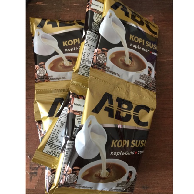 ABC kopi susu minuman serbuk kopi susu 10x31 gr