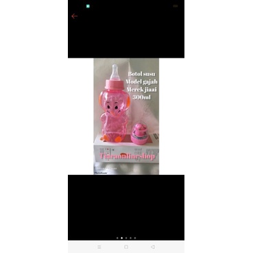 Botol susu jiaai 270ml model beruang / Dot baby foodgrade bpa free