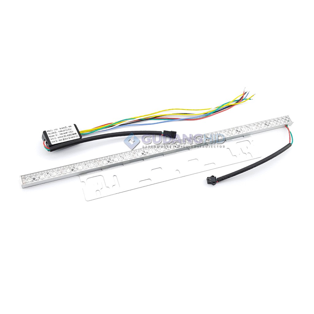 LED Plat Nomor Stoplamp RGB Multifungsi Sein Running Flow Lampu Mundur