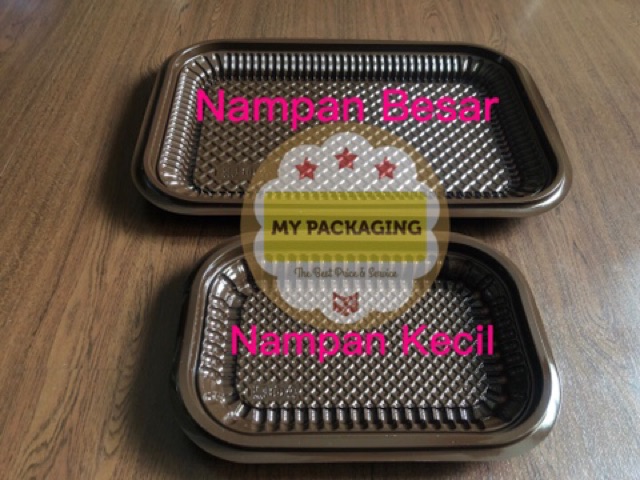 TRAY  / Nampan mika plastik kue kecil (HARGA SATUAN)