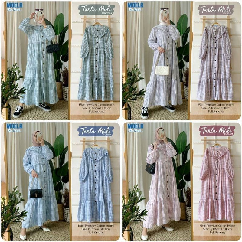 MOELA HIJAB BERLABEL - TARTA MIDI