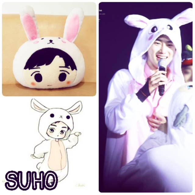 Bantal Boneka EXO Animal Suho