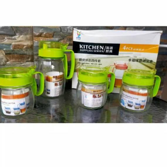 Kitchen Supplies set 4pcs/Tempat Bumbu Dapur