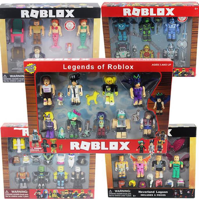 Termurah 7 Sets Roblox Figure Jugetes 7cm Pvc Game Figuras - legends of roblox mini toys figures playset 7cm 2 8 pvc game kid