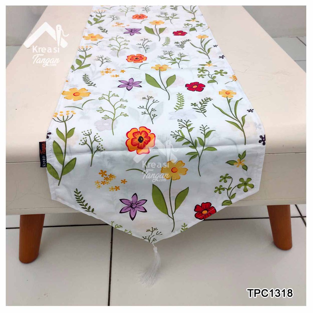 Taplak Meja / Table Runner Ukuran 105x30 - 150x35 TPC1318