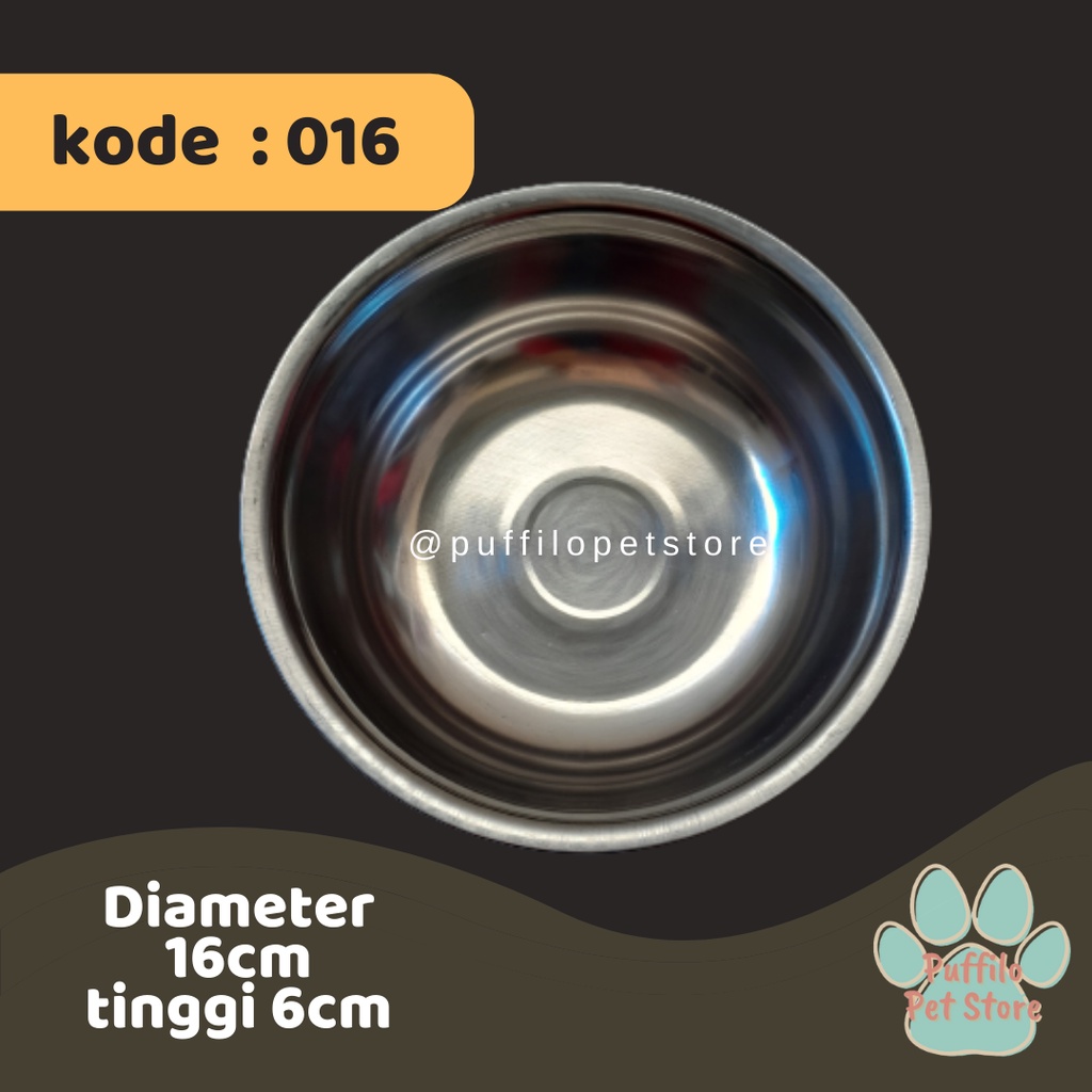 BOWL STAINLESS STEEL  / MANGKUK ANTI KARAT