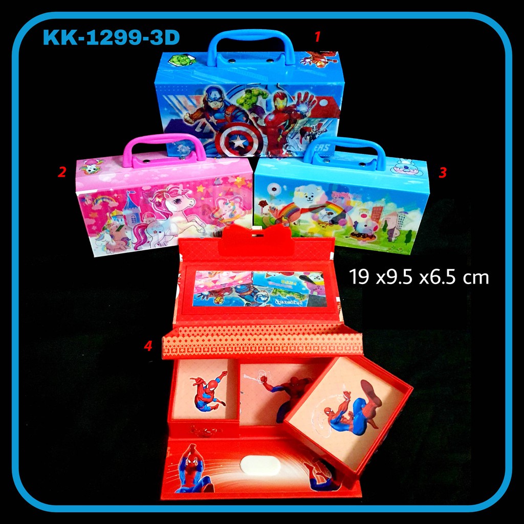 

MJ Kotak Pensil Karton KK-1299 BTS / Tempat Pensil / Pencil Case