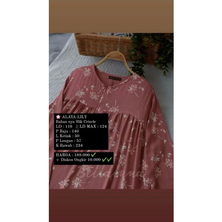 gamis bellaluna original..... #bellaluna.id