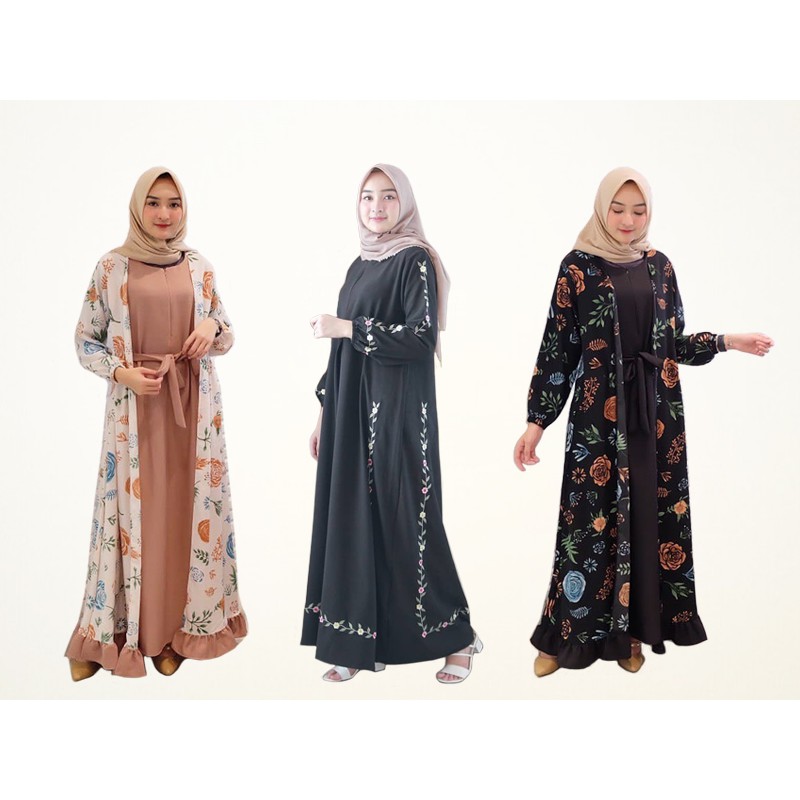 Baju Gamis Cewek Remaja Model Outer Harga Murah Shopee Indonesia