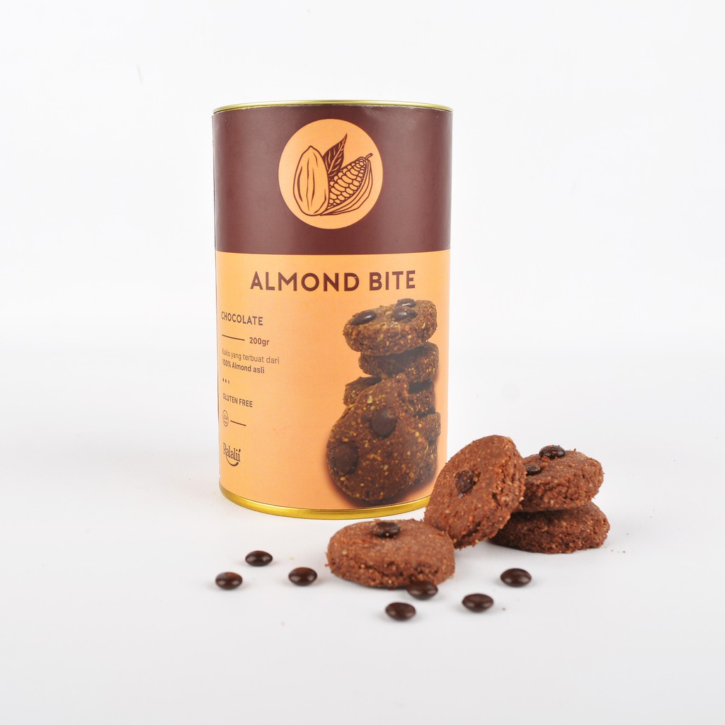 

Ralalii Almond Bite Gluten Free Almond Cookies Rasa Choco (Toples/Family Size)