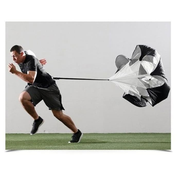 Parasut lari / Parasut Training / FLY GO Parasut / Parasut Melatih Kekuatan Lari