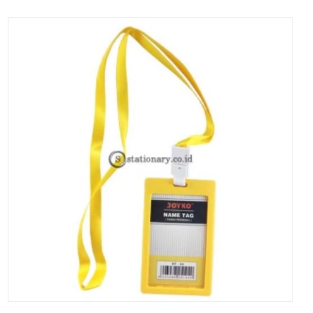 

Joyko ID Card Name Tag With Landyard 54X90mm Potrait NT-54 Yellow