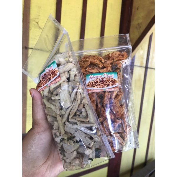 

Basreng pedas daun jeruk 120gram