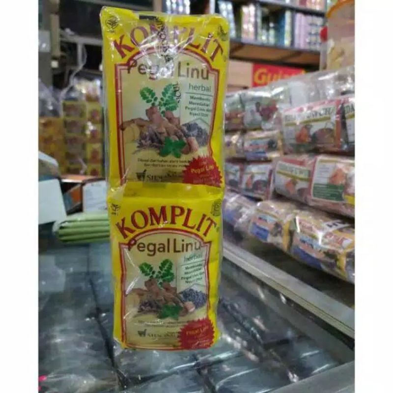 Jual Jamu Komplit Pegel Linu Sidomuncul Isi Bungkus Shopee Indonesia