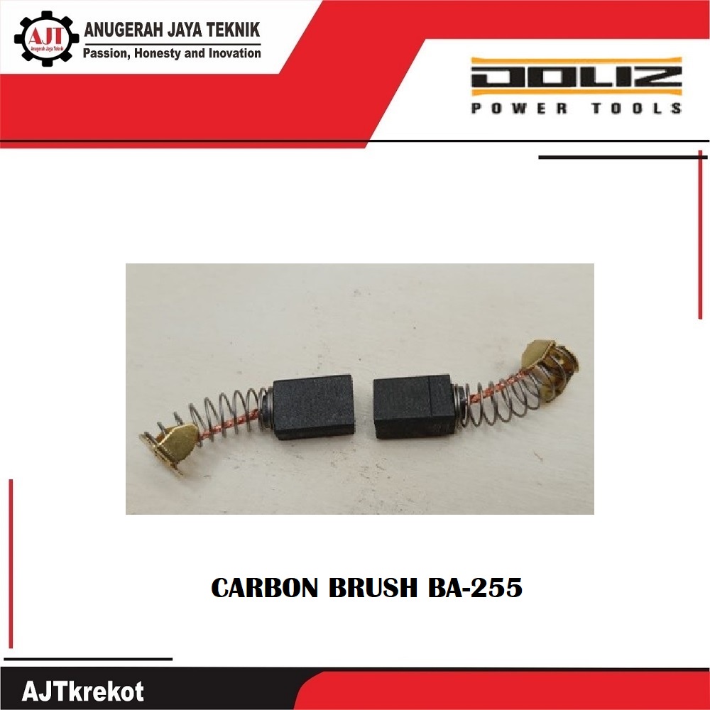 Carbon Brush Doliz BA295 - BA280 - BA670 - BA255 - BA652 - BA662 - BA330 - BA730
