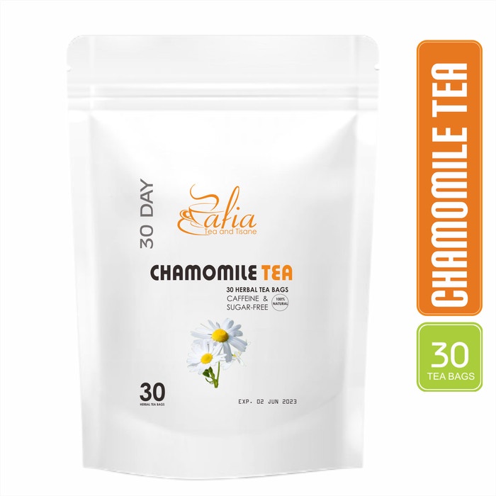 

(BISA COD) Chamomile Tea : Chamomile Flower Tea / Teh Bunga Camomile (30 Tea Bag)