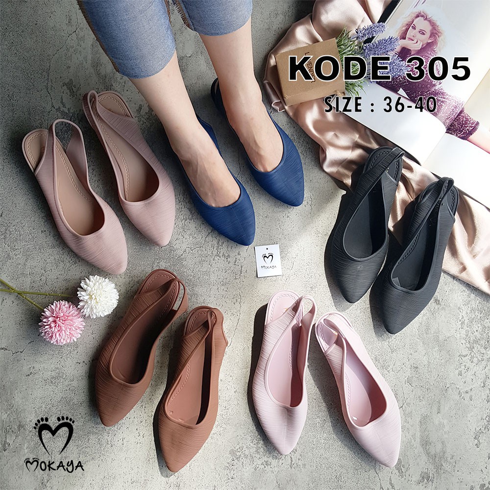 Sepatu Wanita Simple Polos Cantik Import Mokaya/ Size 36-40 (305)