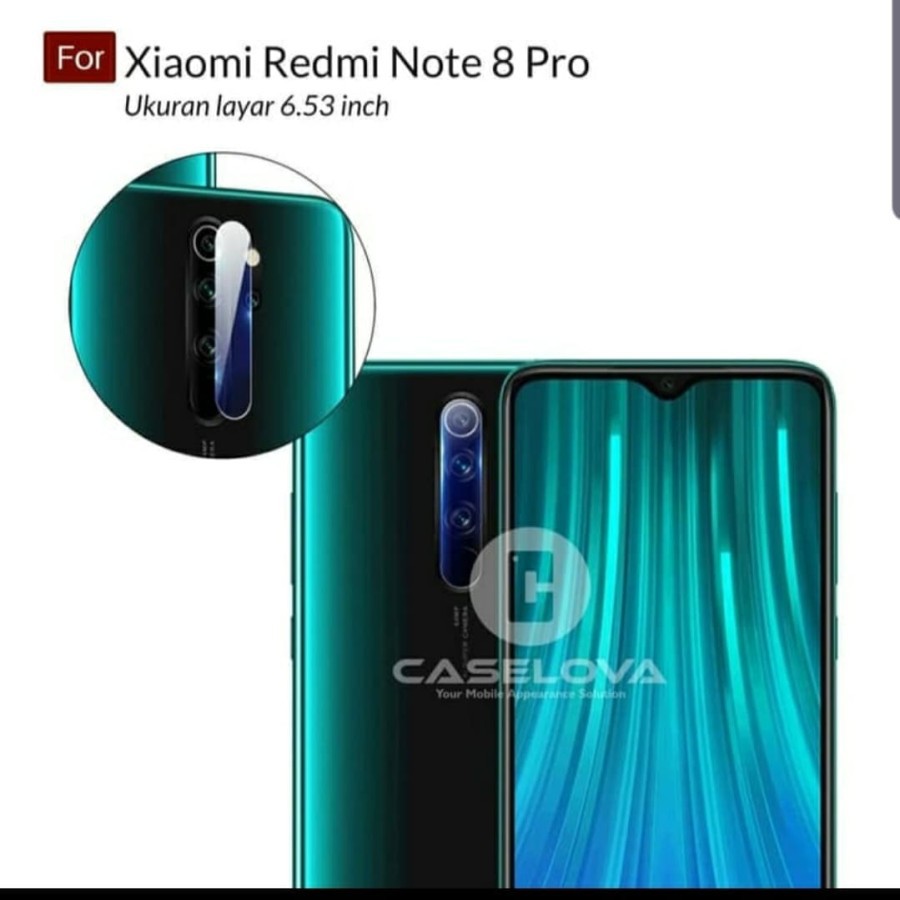 XIAOMI REDMI NOTE 8 8 PRO Tempered Glass Camera Anti Gores Kamera Bening