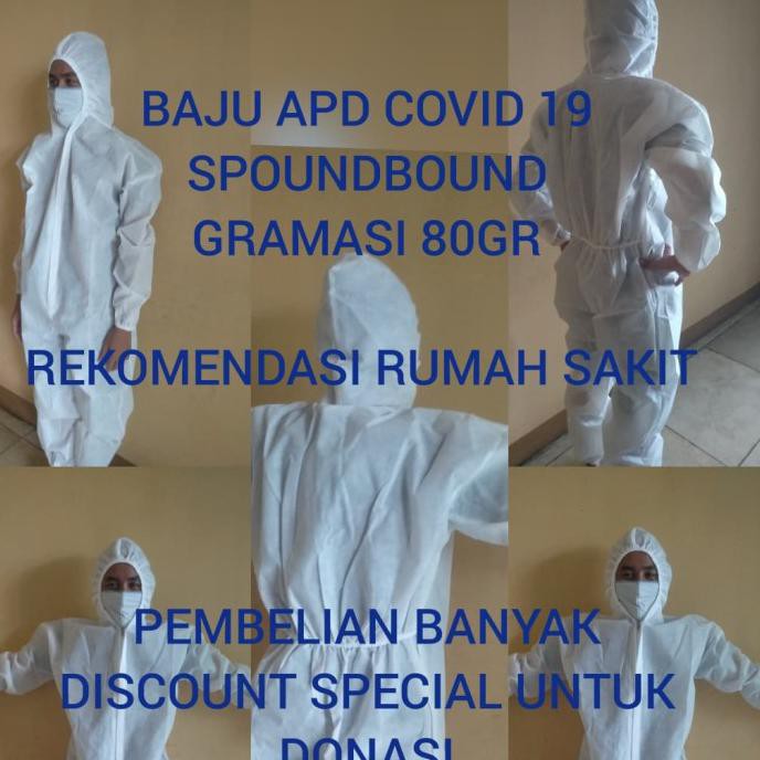 GROSIR BAJU PAKAIAN APD CORONA HAZMAT COVID 19 HARGA WAJAR BEKUALITAS