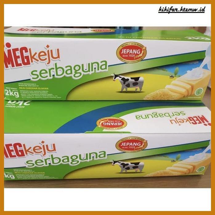 

Ujekujek- Keju Cheddar Meg 2Kg -Original.