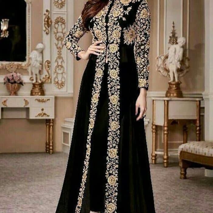 [gamis-wanita] gamis vintage retro maxi maxy dress india baju muslim pesta mewah