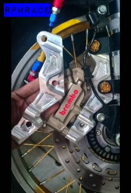 Breket Kaliper Monoblok Yamaha Nmax Pnp 4piston